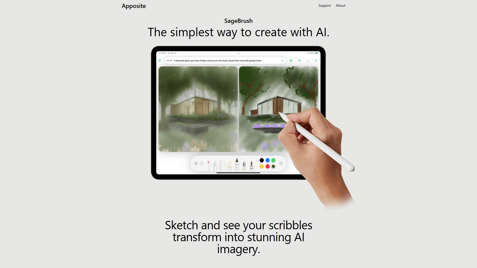 SageBrush AI Painter SageBrush AI Painter