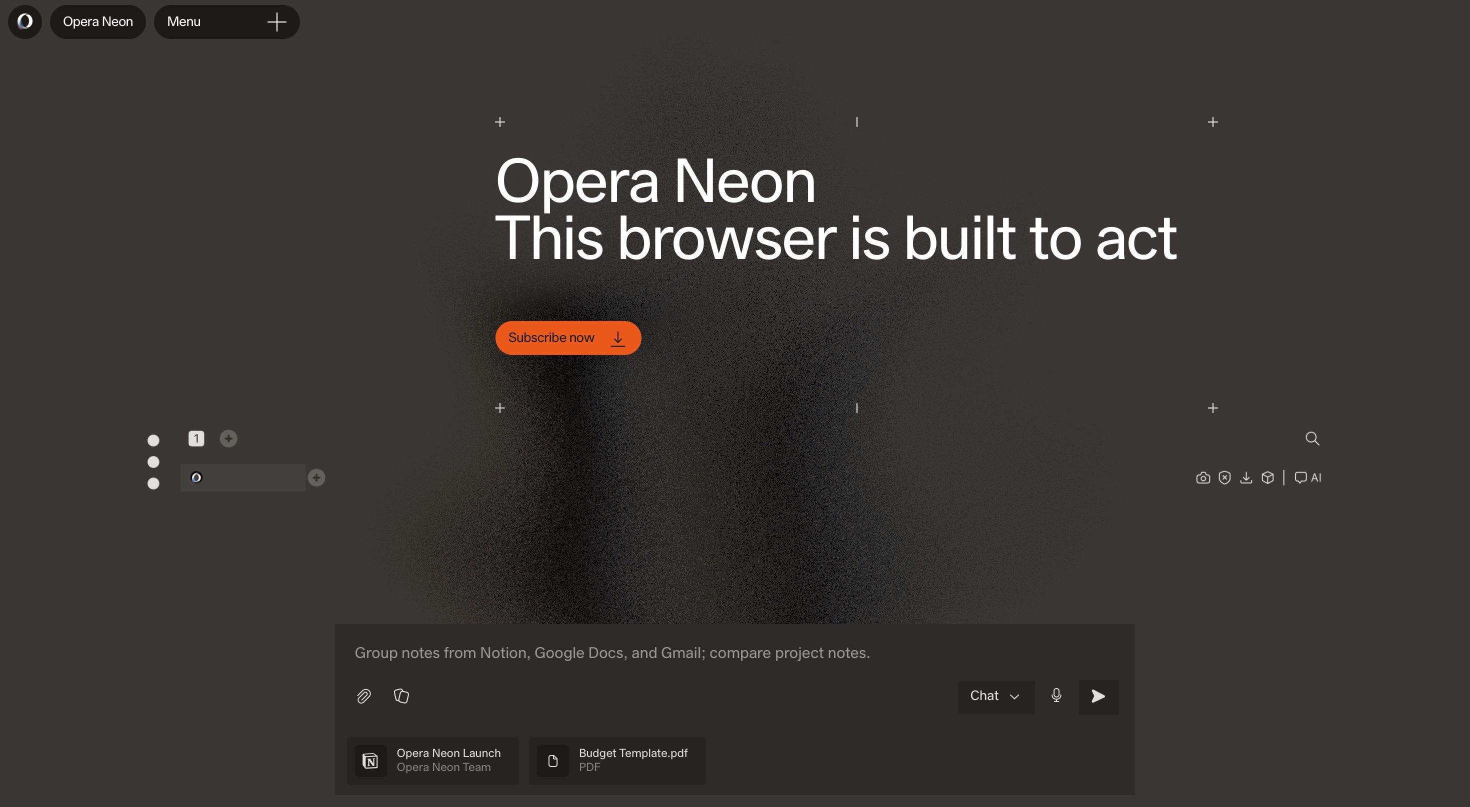 Opera открыла доступ к экспериментальному браузеру Neon с ИИ Opera открыла доступ к экспериментальному браузеру Neon с ИИ