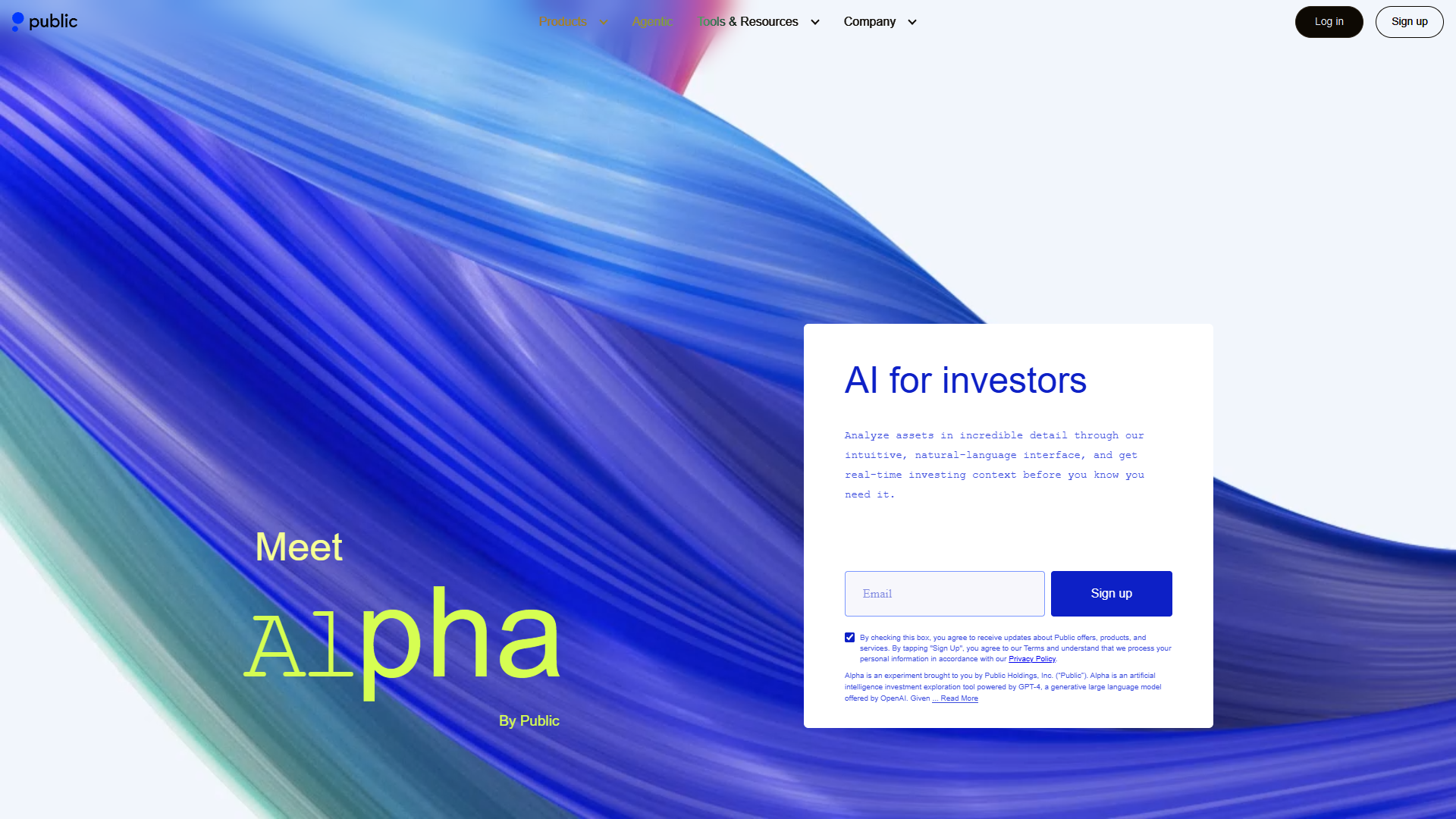 Alpha by Public Alpha by Public