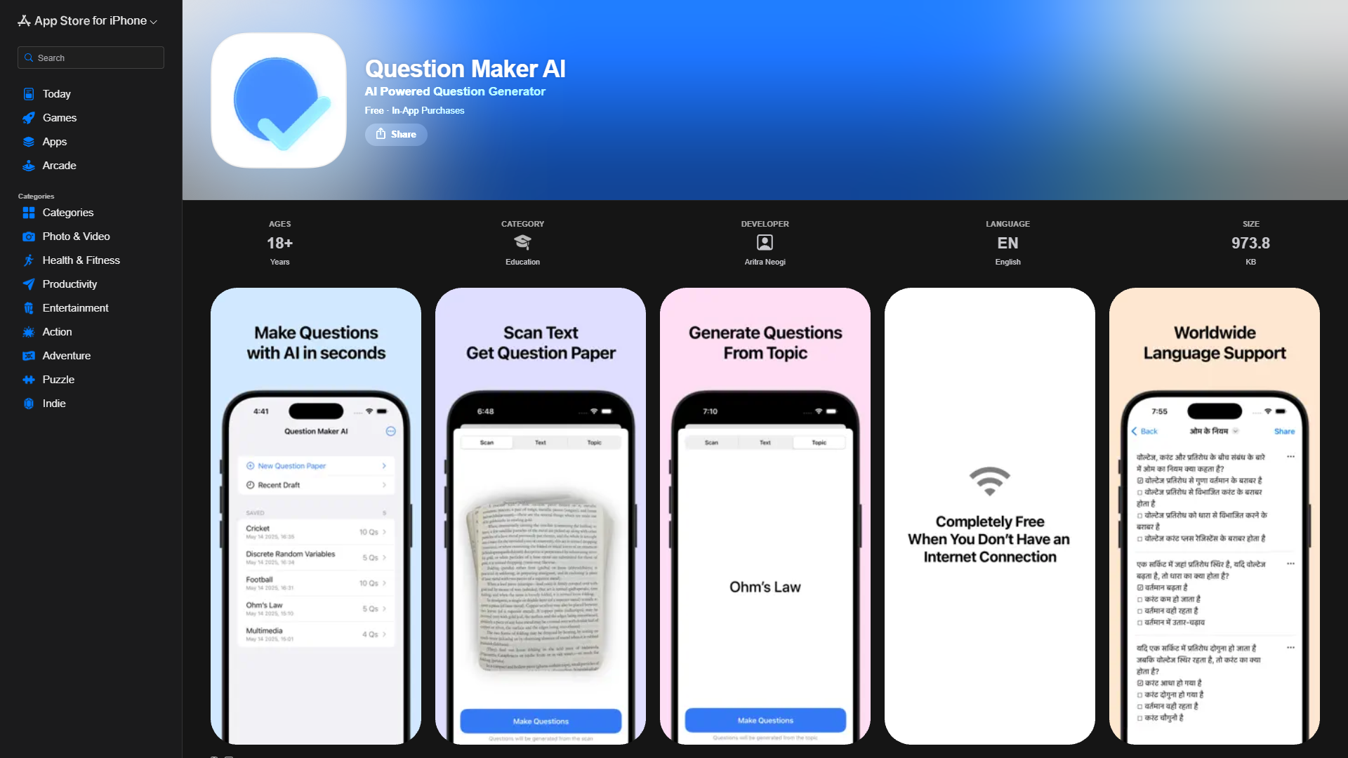 Question Maker AI Question Maker AI