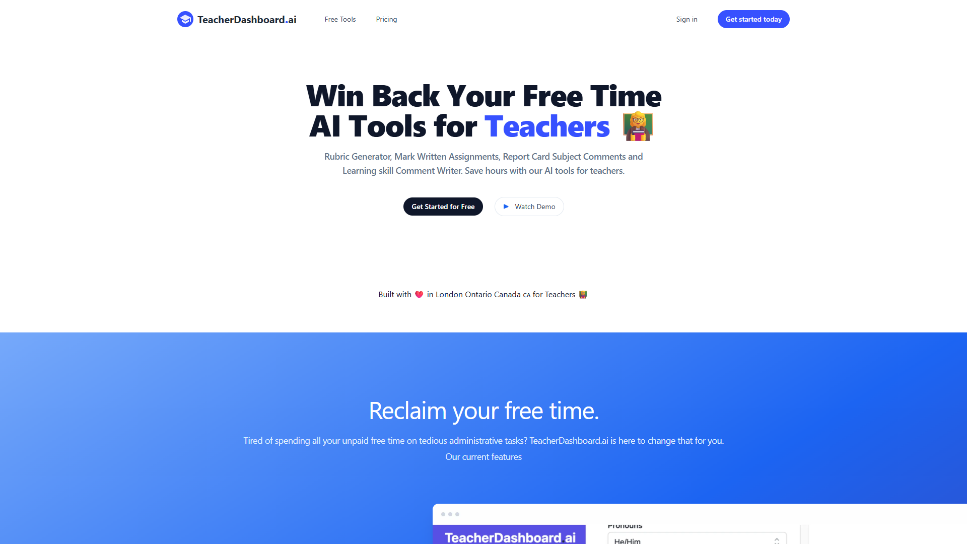 TeacherDashboard.ai TeacherDashboard.ai