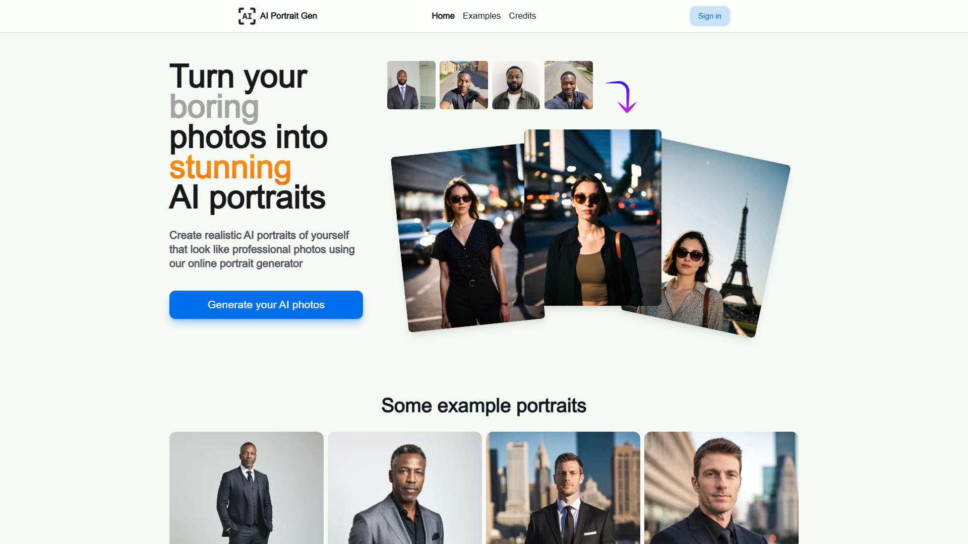 AI Portrait Gen AI Portrait Gen