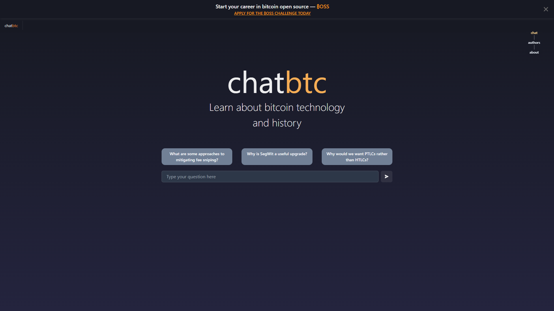 ChatBTC ChatBTC