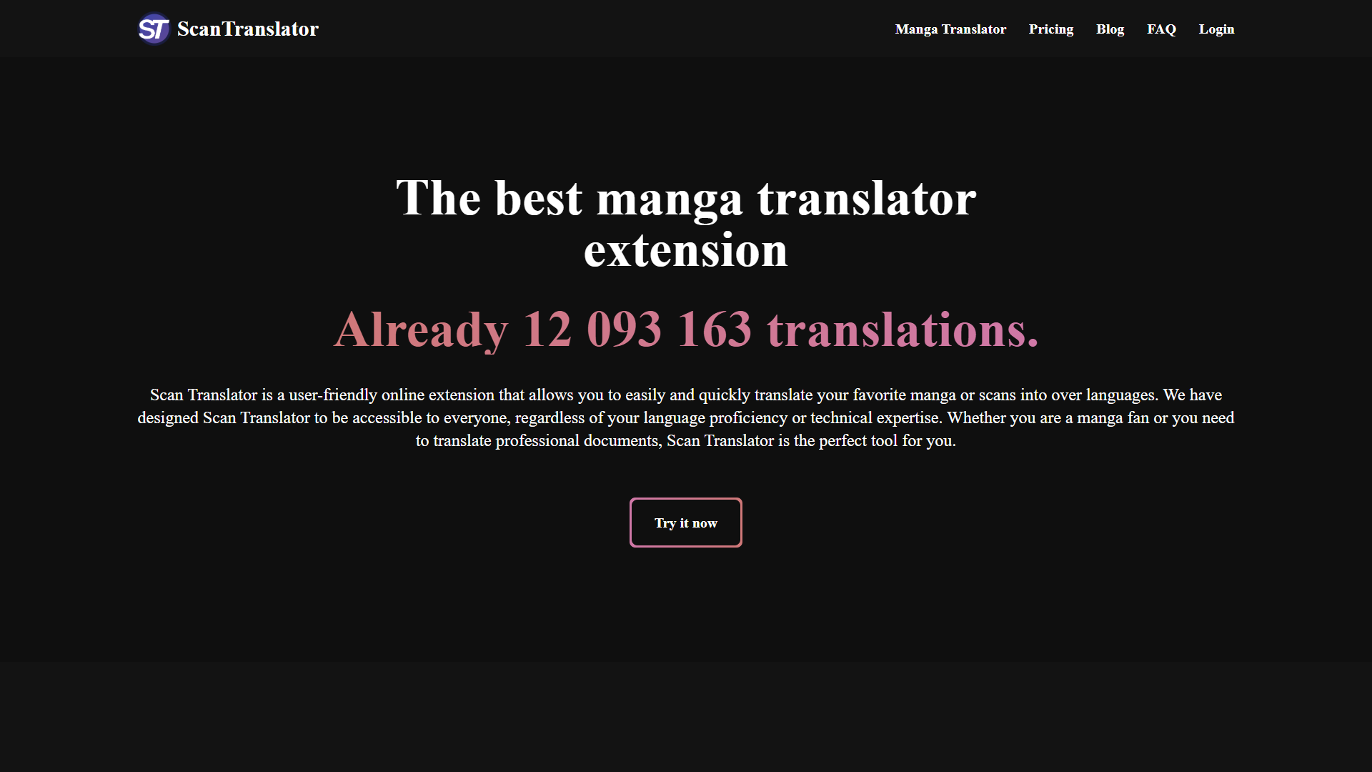 Scan Translator Scan Translator
