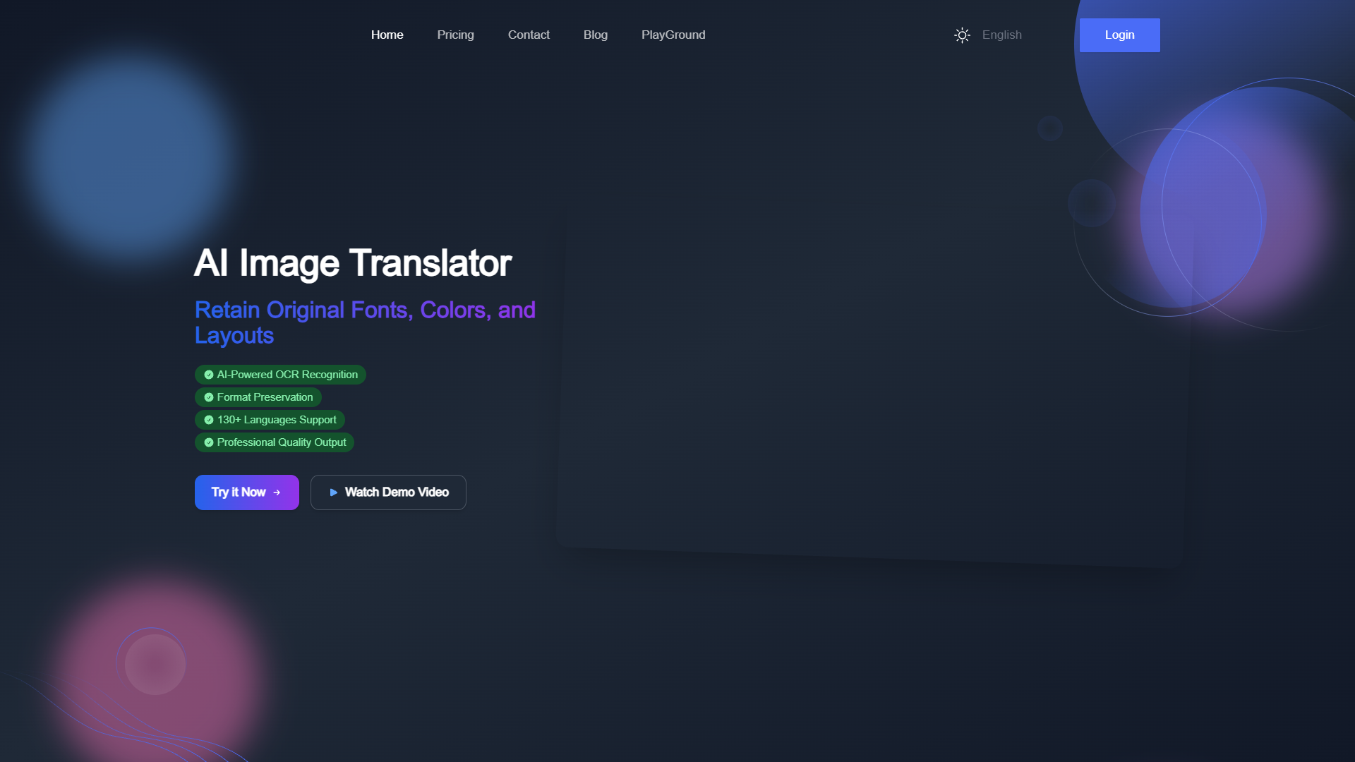 AI Image Translator AI Image Translator