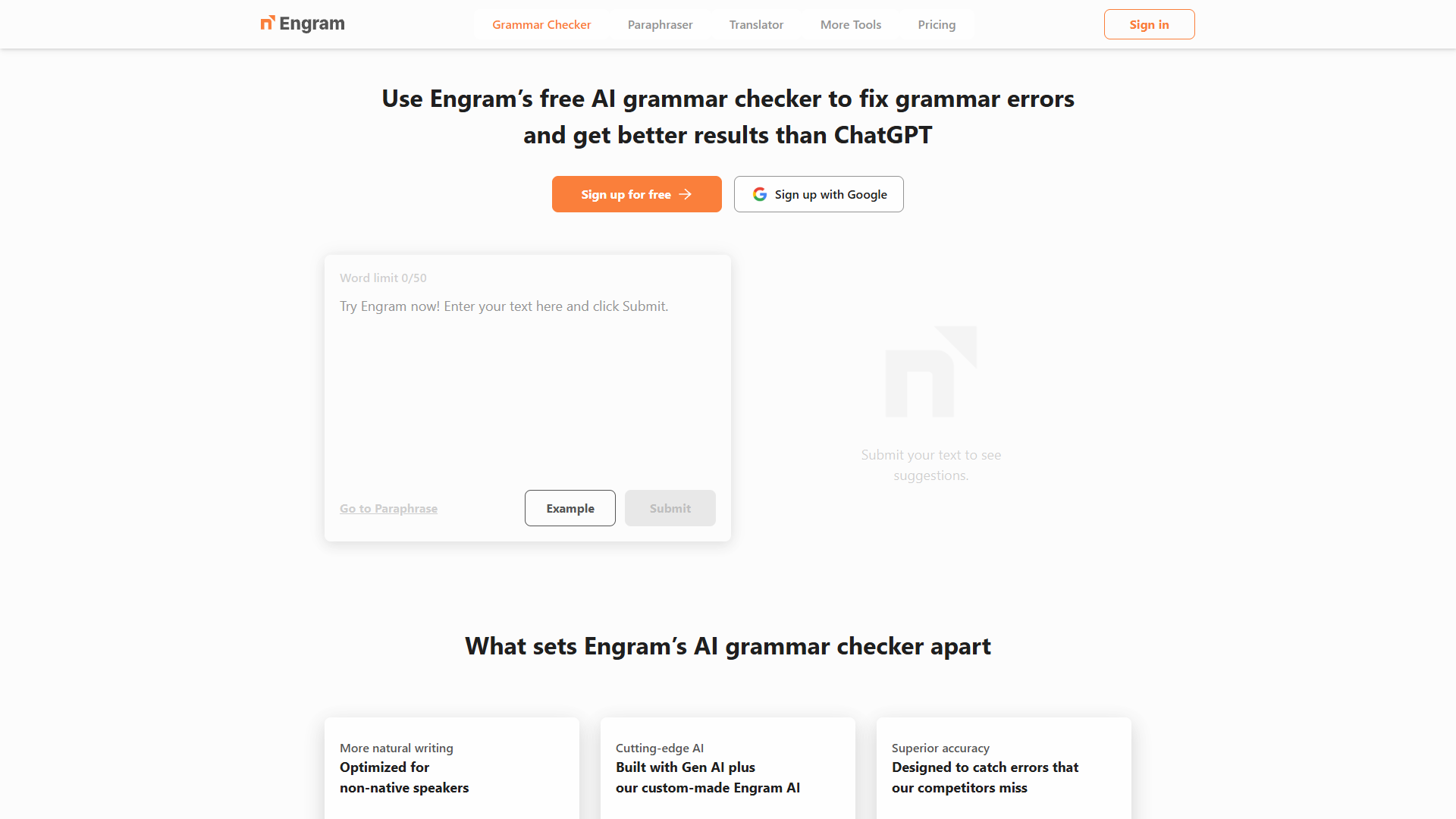 Engram AI Grammar Checker Engram AI Grammar Checker