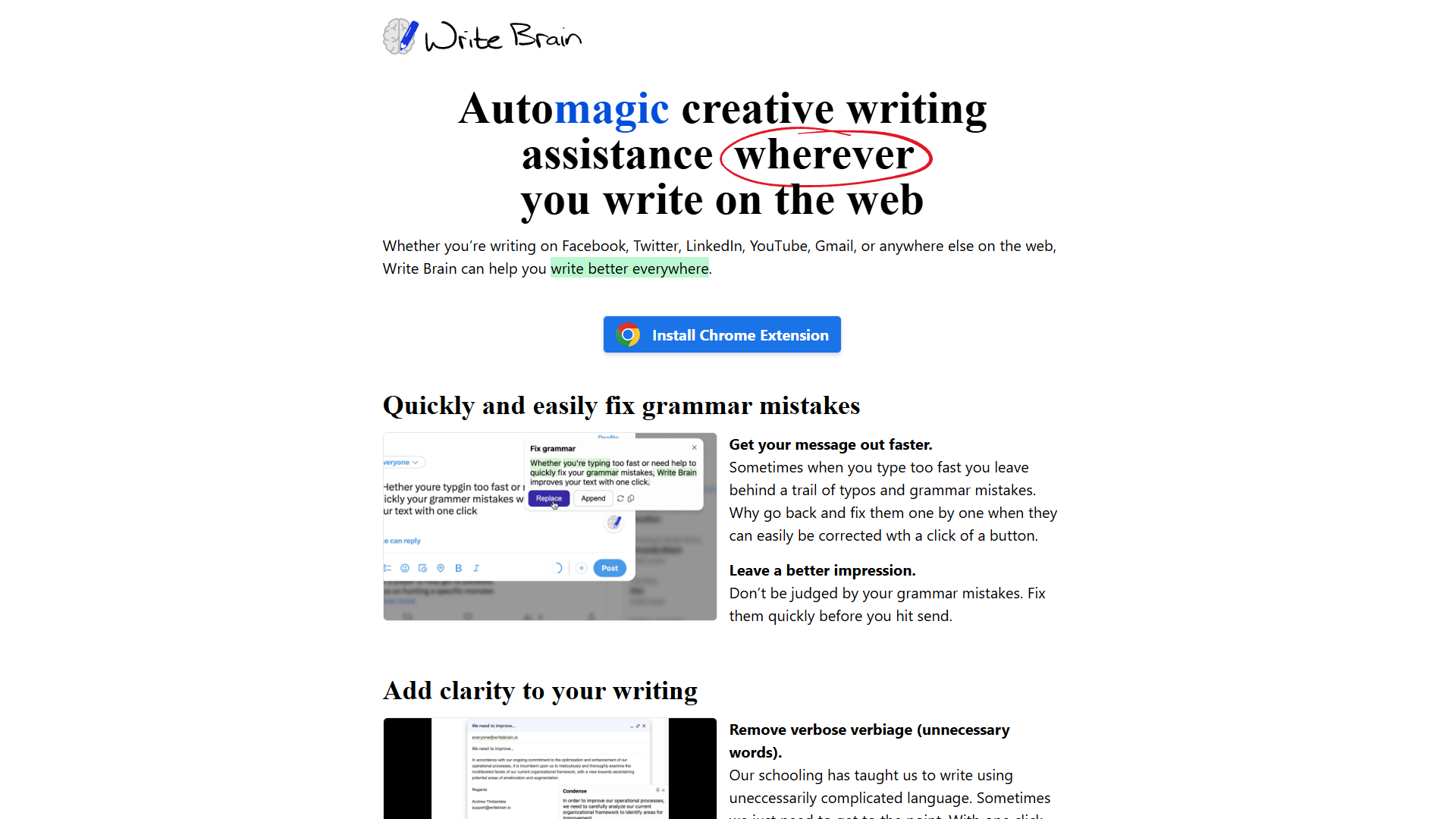 Write Brain Write Brain
