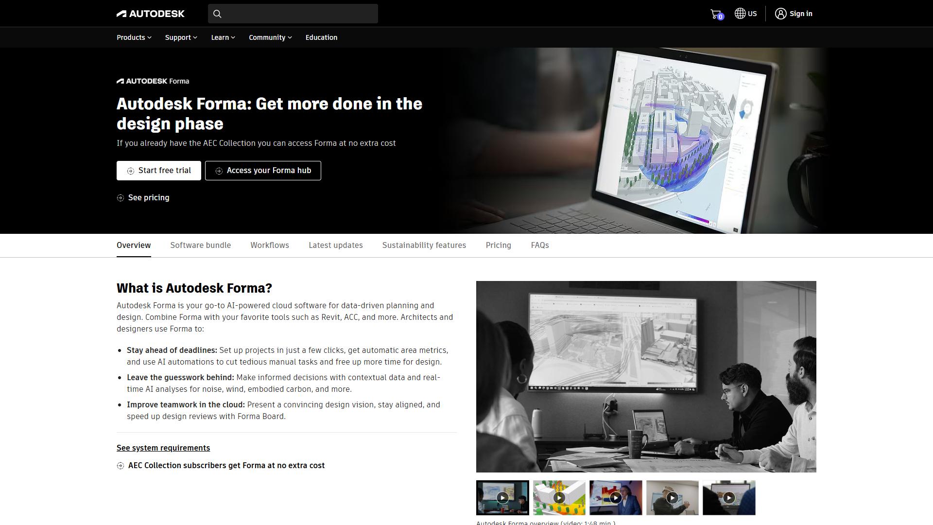 Autodesk Forma Autodesk Forma