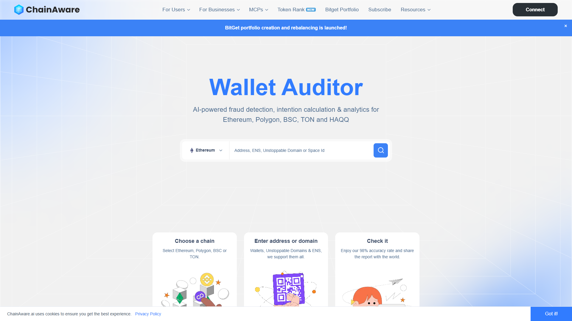 Wallet Auditor — ChainAware.ai Wallet Auditor — ChainAware.ai