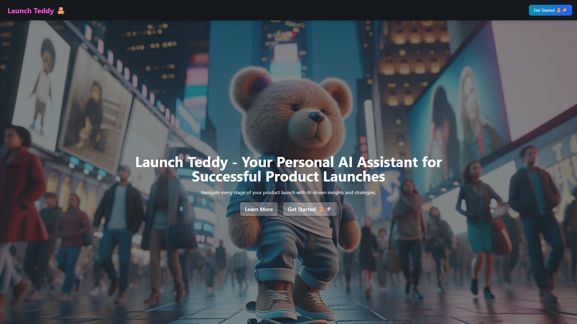 Launch Teddy Launch Teddy
