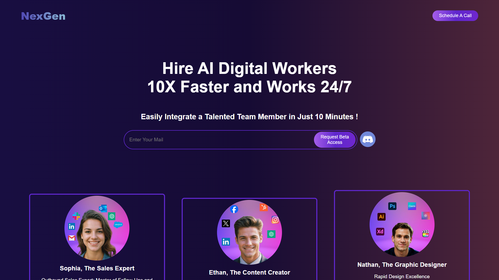 NexGen AI Digital Workers NexGen AI Digital Workers