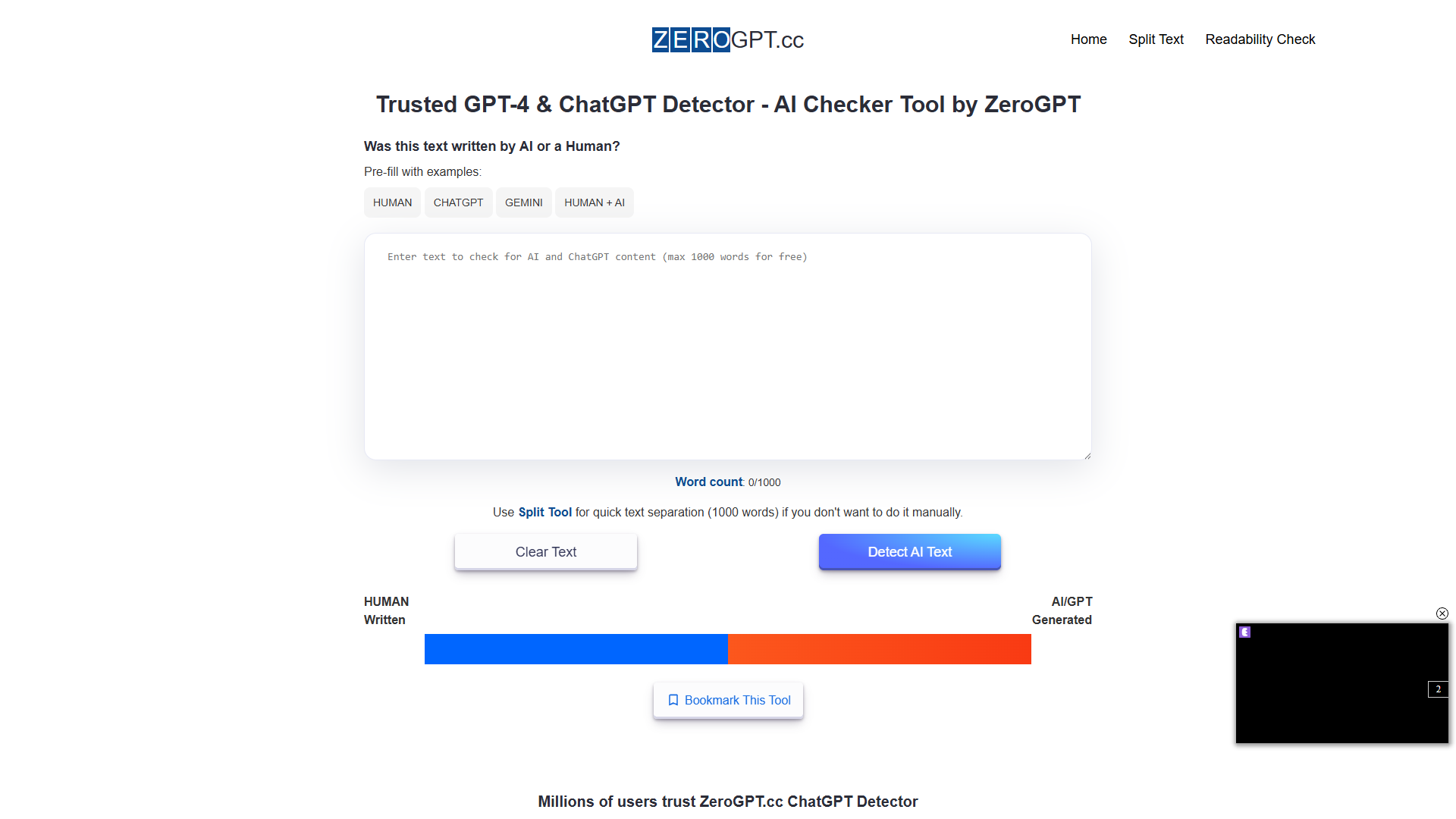 ZeroGPT — детектор текста ChatGPT и GPT-4 ZeroGPT — детектор текста ChatGPT и GPT-4