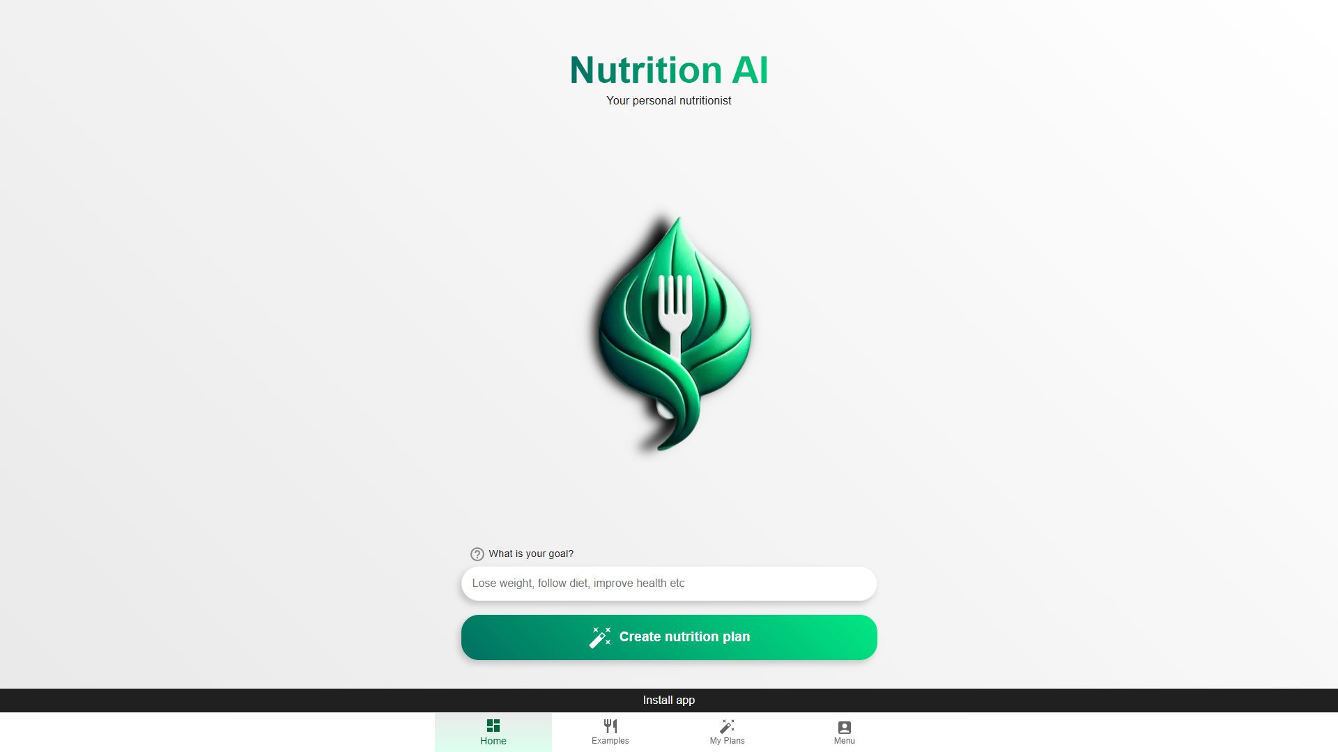Nutrition AI Nutrition AI