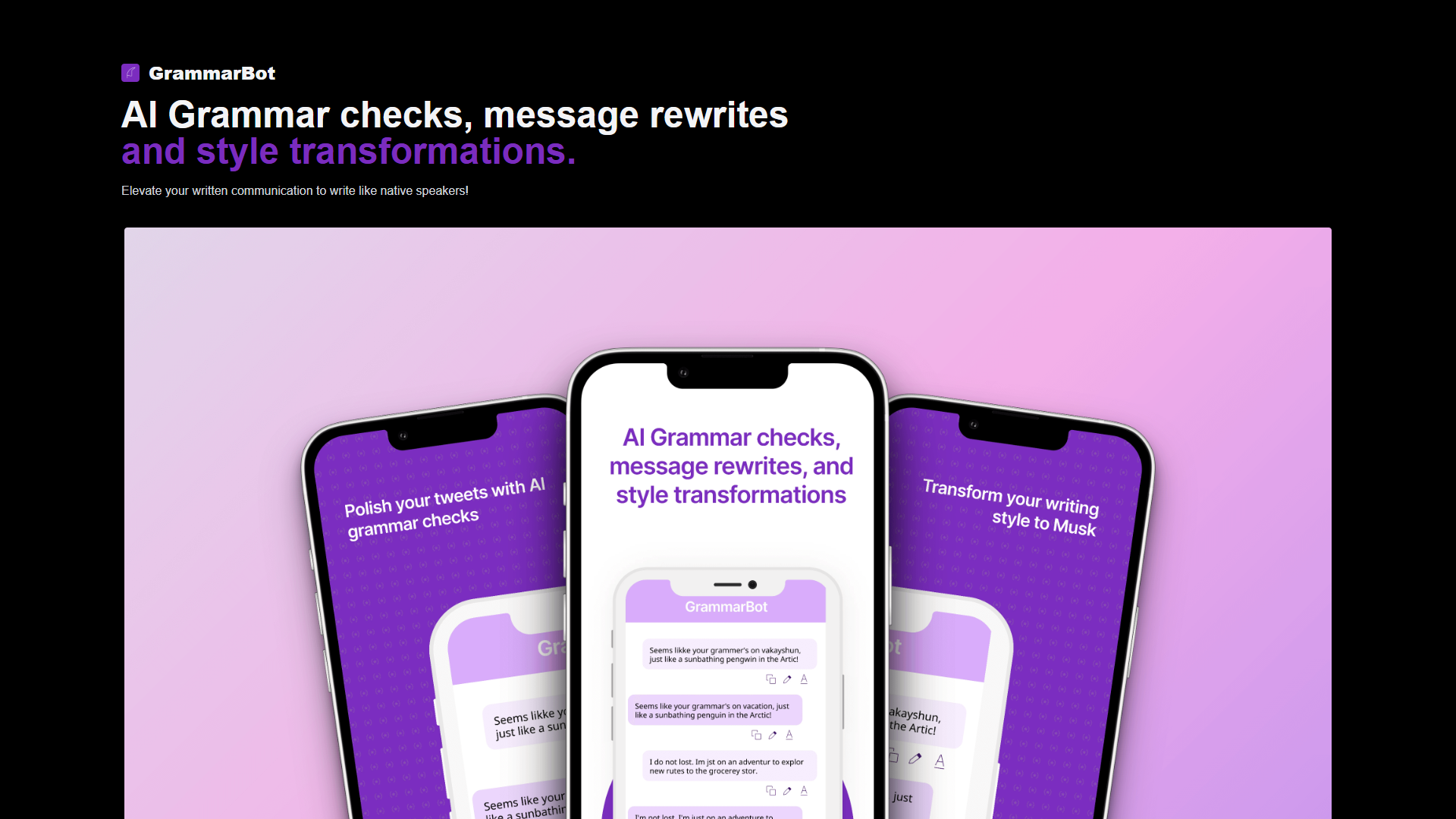 GrammarBot GrammarBot