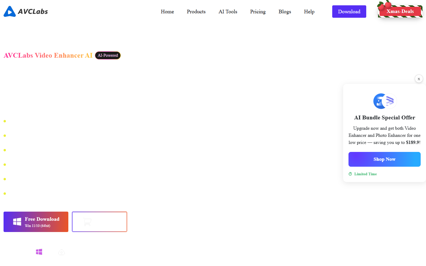AVCLabs Video Enhancer AI AVCLabs Video Enhancer AI