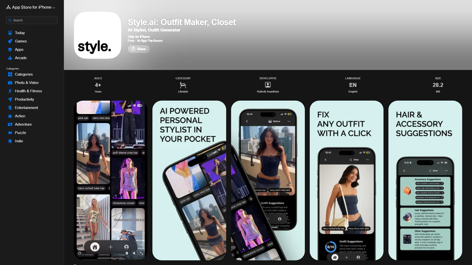Style.ai: Outfit Maker, Closet Style.ai: Outfit Maker, Closet