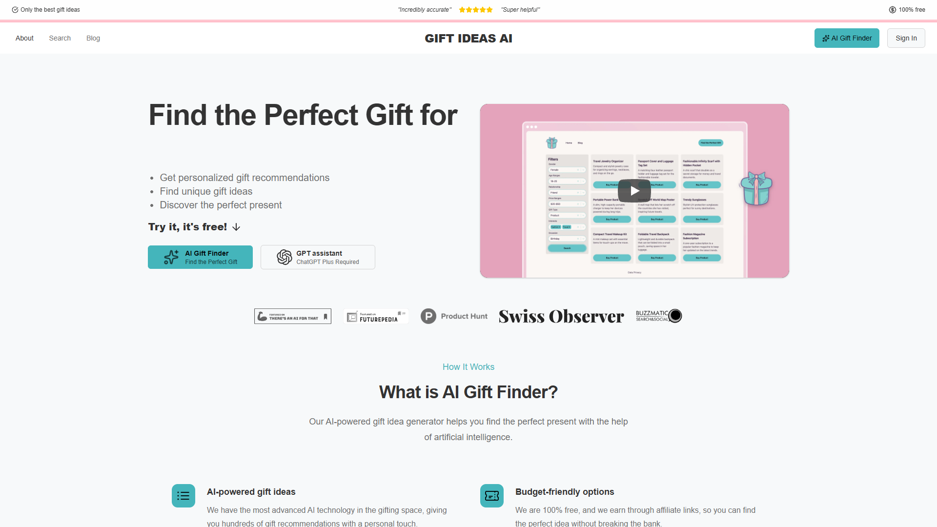Gift Ideas AI Gift Ideas AI