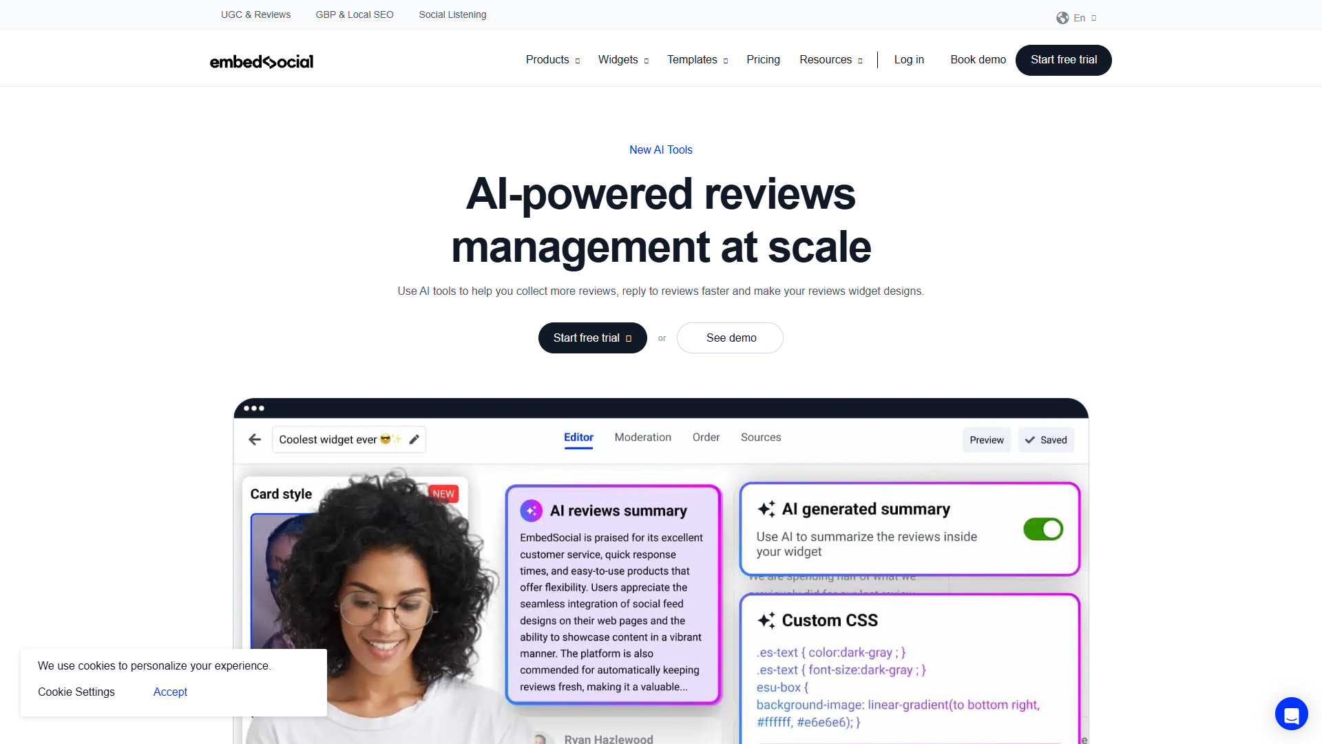 AI Reviews by EmbedSocial AI Reviews by EmbedSocial