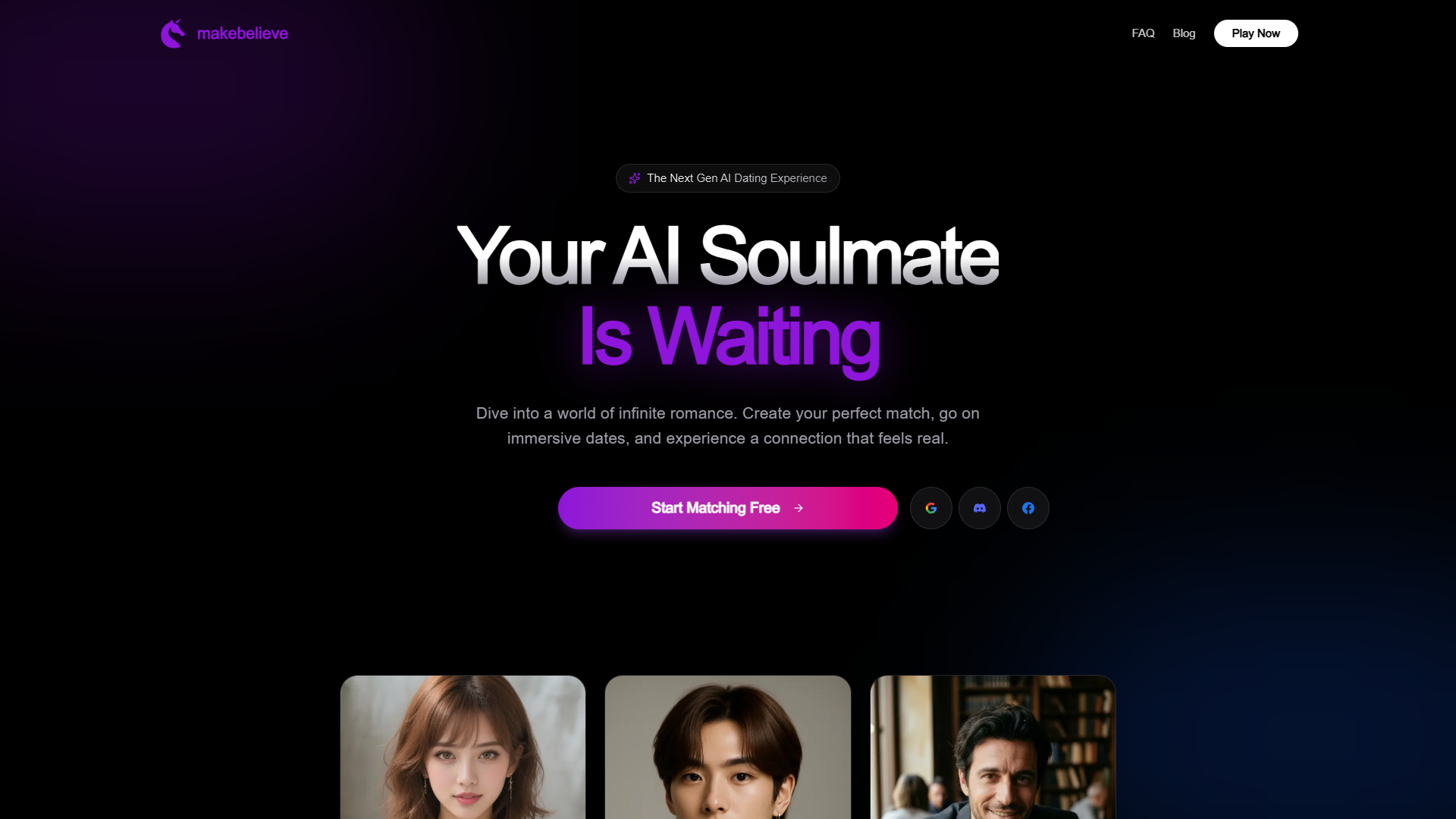 makebelieve — AI Dating Sim makebelieve — AI Dating Sim