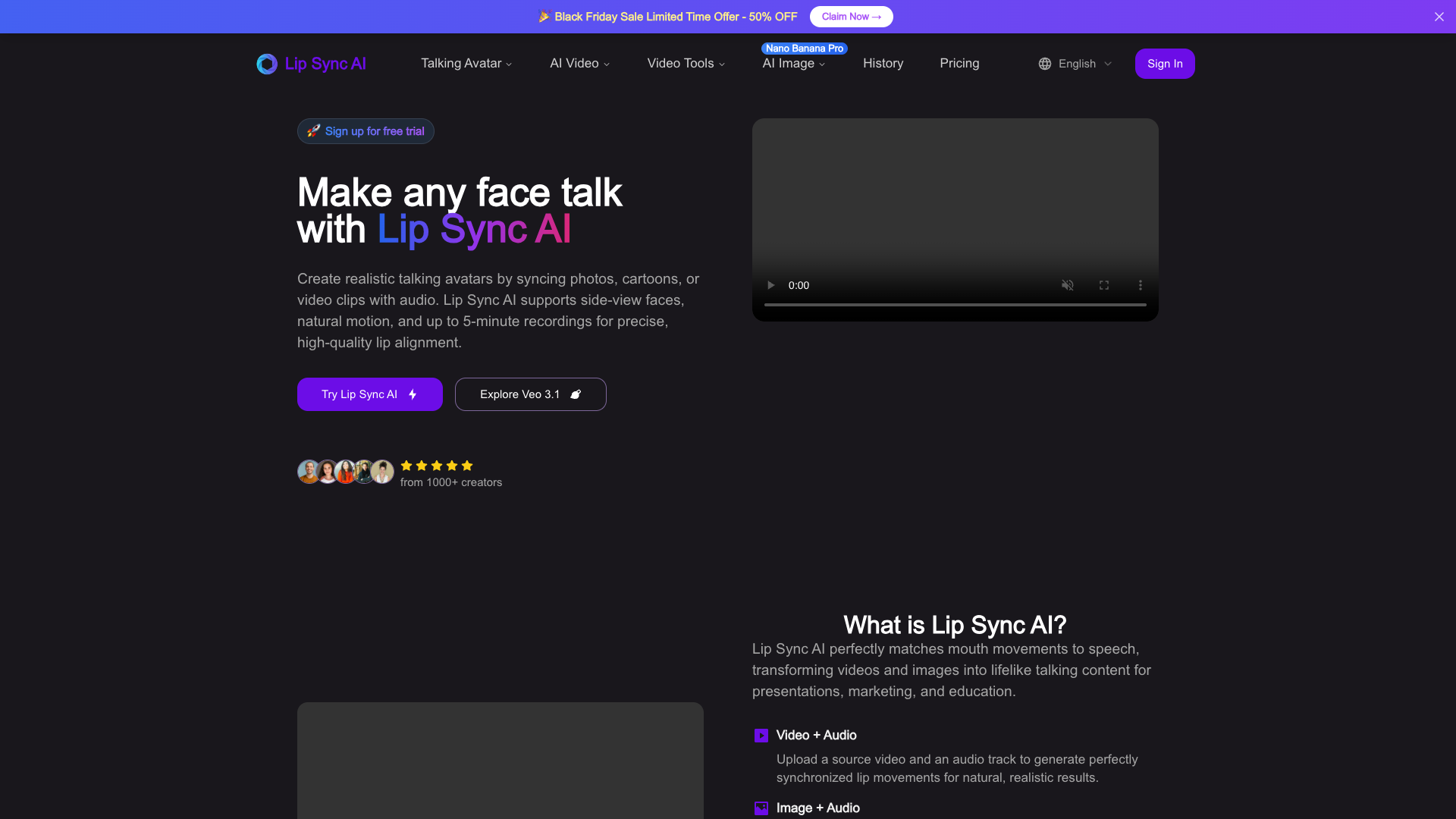Lip Sync AI Lip Sync AI