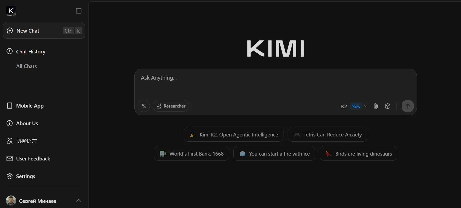 Kimi K2 Kimi K2