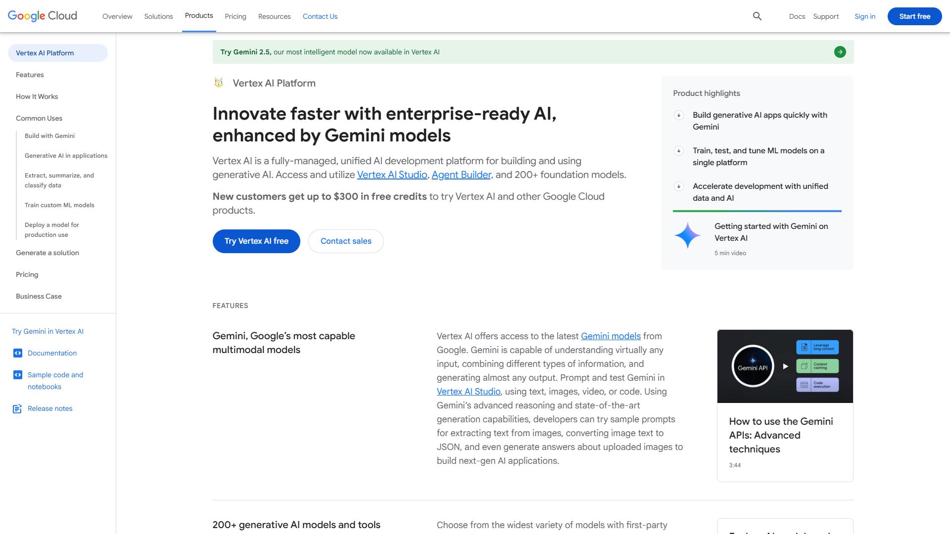 Vertex AI Vertex AI