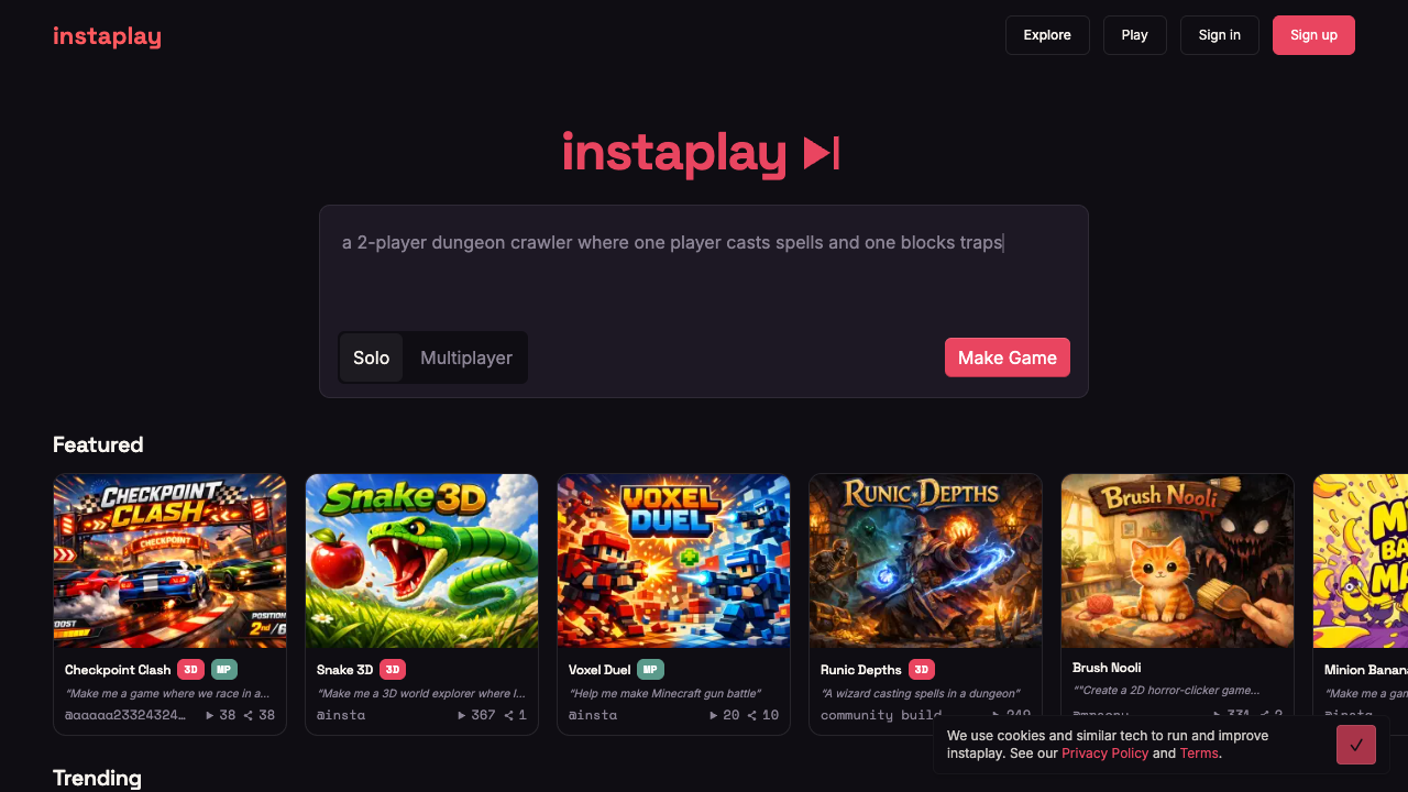 Instaplay Instaplay